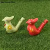 Coloured Drawing Ceramic Water Bird Whistle With Lanyard Bathtime Musical Toy For Kid Early Learning Educational Toy 1Pc 6