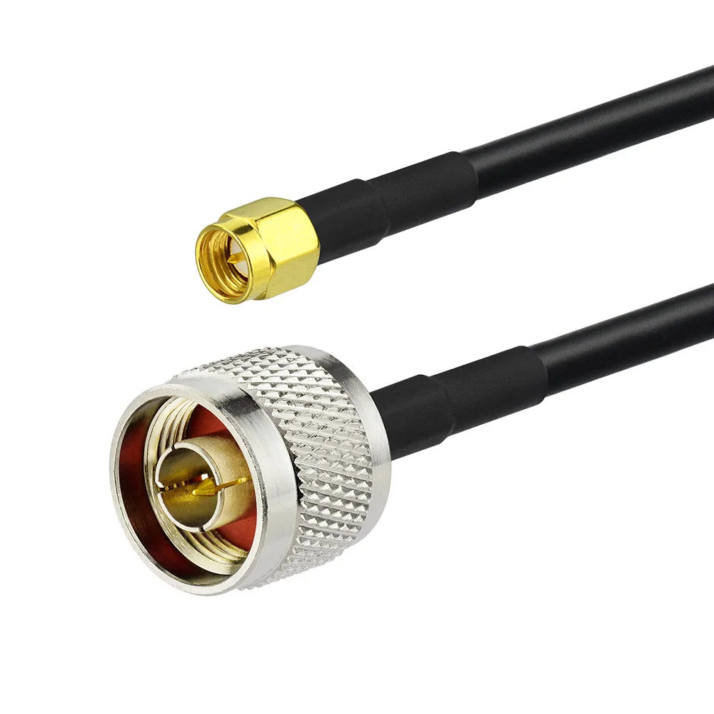 N Male to SMA Male RF Coaxial Cable for Wifi Antenna