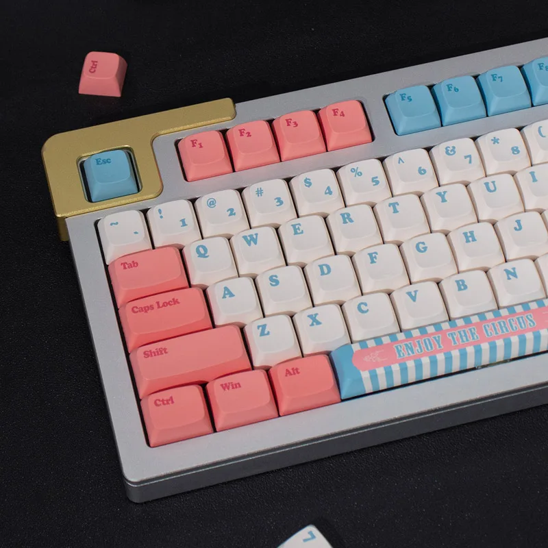 

1 Set XDA Profile GMK Circus Keycaps 139 Keys PBT Keycap Dye Sublimation For Cherry MX Switches Mechanical Keyboard