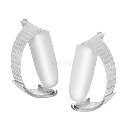 Enhanced Hand Strap for VR Controllers - Adjustable Active Straps for Enhanced Grip & Stability (Grey)