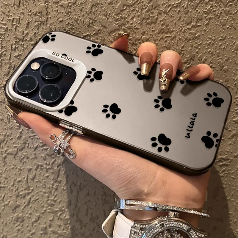 Adorable Paw Print Protective Pet Lover's Phone Case