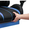 RGB Gaming Chair with Speakers Massage Computer Gaming Chair with LED Lights and Footrest High Back Video Game Chair 4