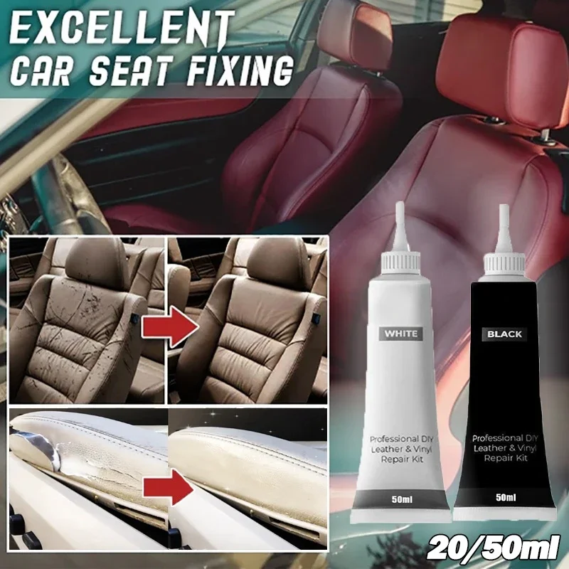 

20ml Home Car Leather Care Kit Repair Gel Liquid Leather Skin Refurbish Auto Seat Sofa Coats Holes Scratch Cracks Restoration