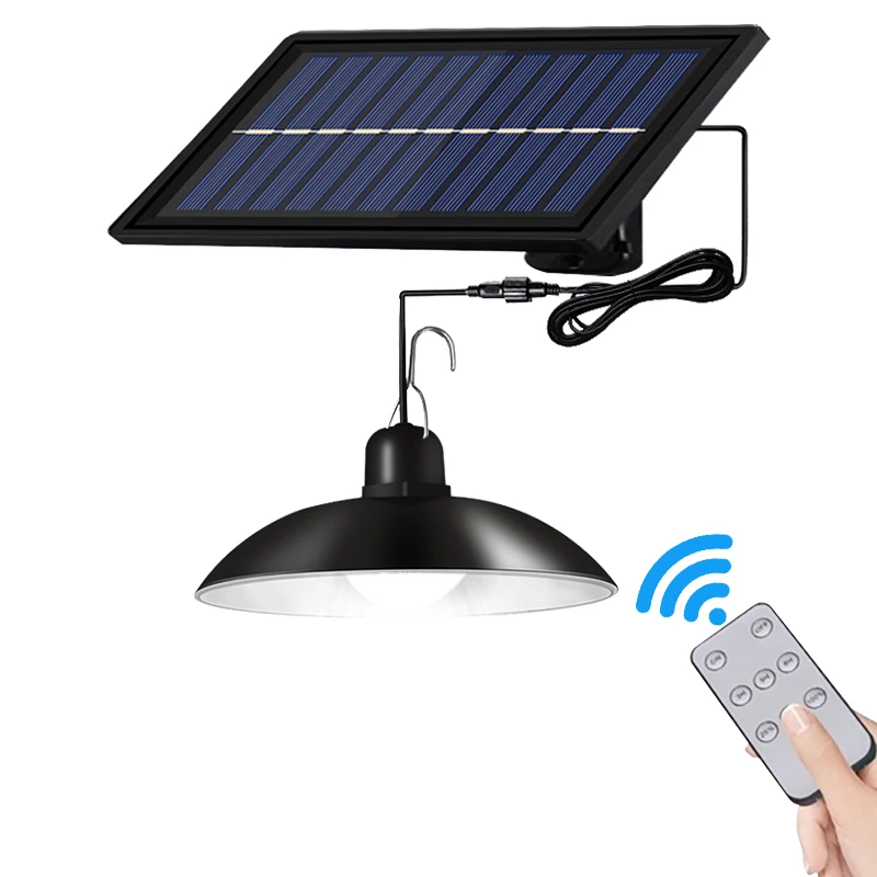 solar garden lights Solar Pendant Light Single Or Double Head Waterproof Solar Lamp With remote Control Lighting Suitable for Courtyard Garden Lawn best solar lights Solar Lamps