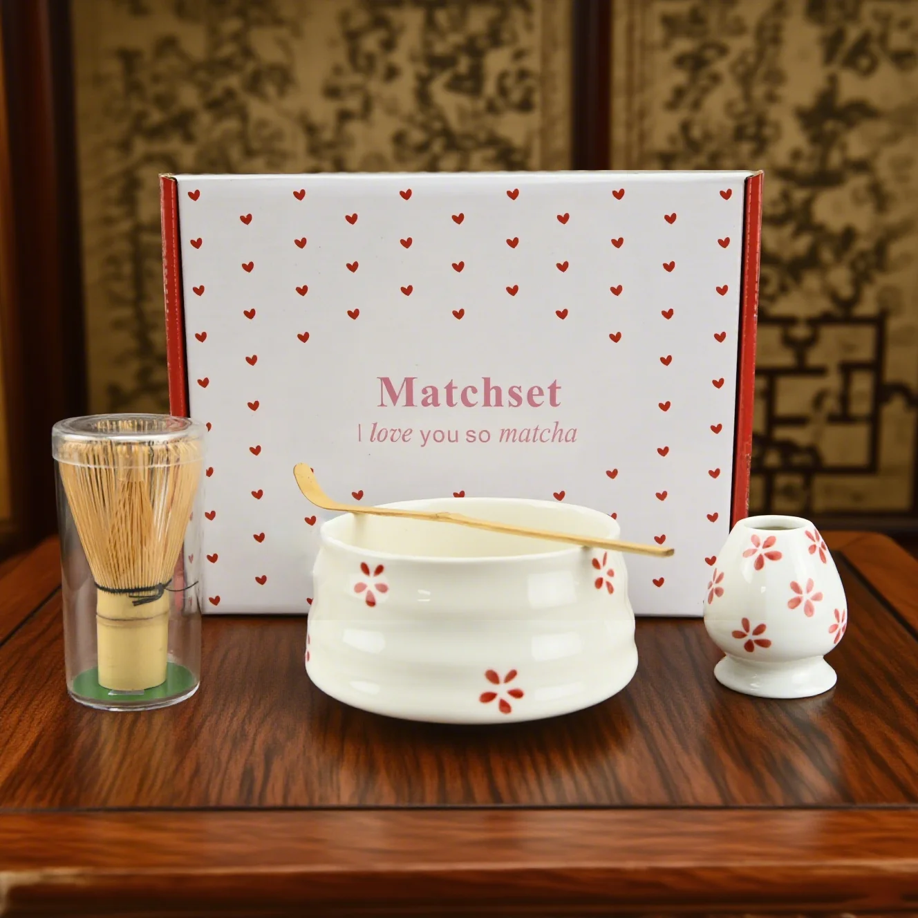 2/4/5 قطعة/المجموعة/مجموعة طقم شاي ماتشا سهل التنظ...