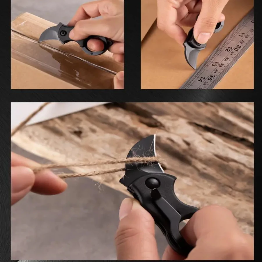 Mini Folding Knife Portable Pocket Knife daily carrying camping food processing outdoor equipment