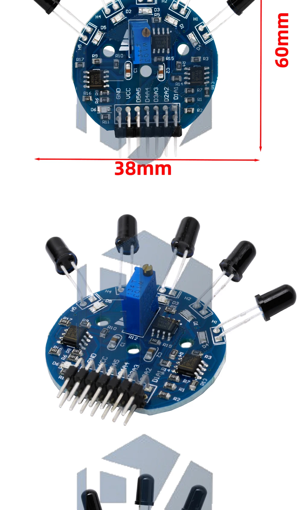 1 ~ 10PCS EGBO IR Infrarot 3 Draht Flamme Erkennung Sensor Modul IR Flamme Sensor Modul Detektor Smartsense für Arduino – Detail 34