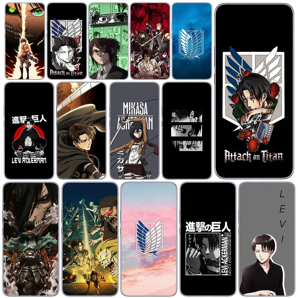 Levi Attachings On Titan Eren Jaeger Cover Case Per Motorola Moto One G8 G7 Play Action Fusion Plus Power Vision Zoom Hyper Macro