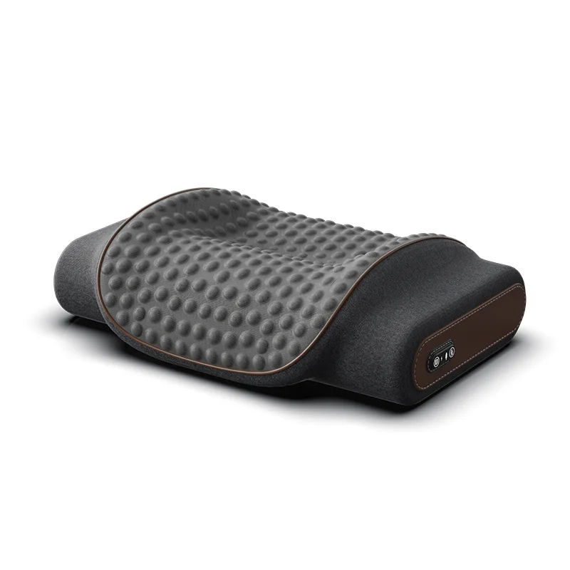 New Relieve Fatigue Airbag Neck Massage Constant temperature hot compress Pillow Electric vibrate Smart Kneading Massage Pillow