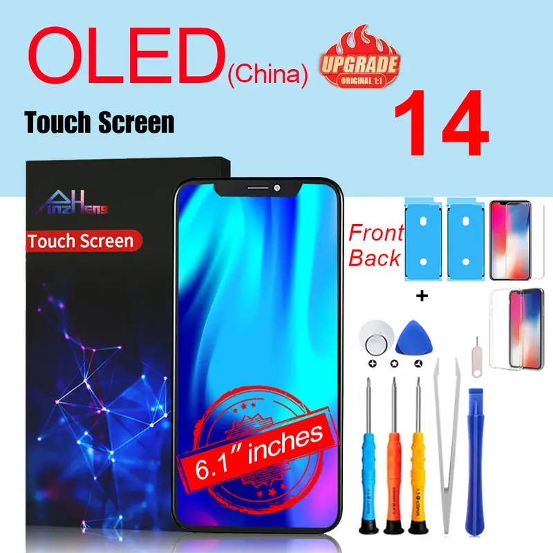 PINZHENG High Quality Screen INCELL LCD OLED For iPhone 14 Pro 15 Plus 13 Pro Max Display For iPhone Replacement With Tools - Image 28