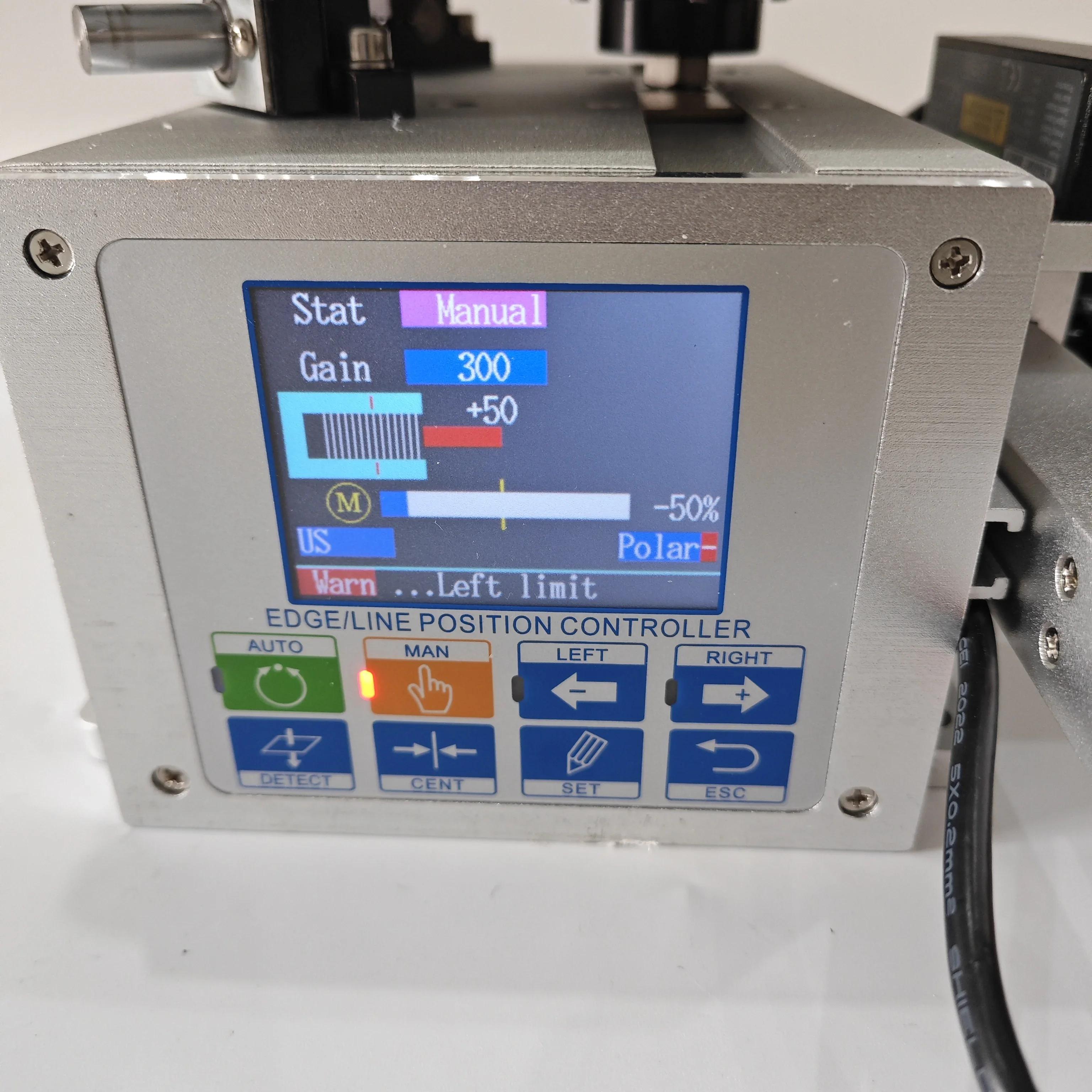 PG600A All-in-One Web Guiding Control System 600mm Line Edge Position Controller for Printing & Packaging detail image 3