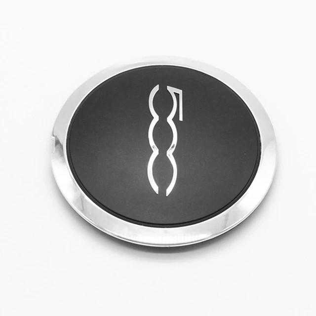 4 × Cache Moyeux Pour FIAT 500 Jante Alu Enjoliveur Centre