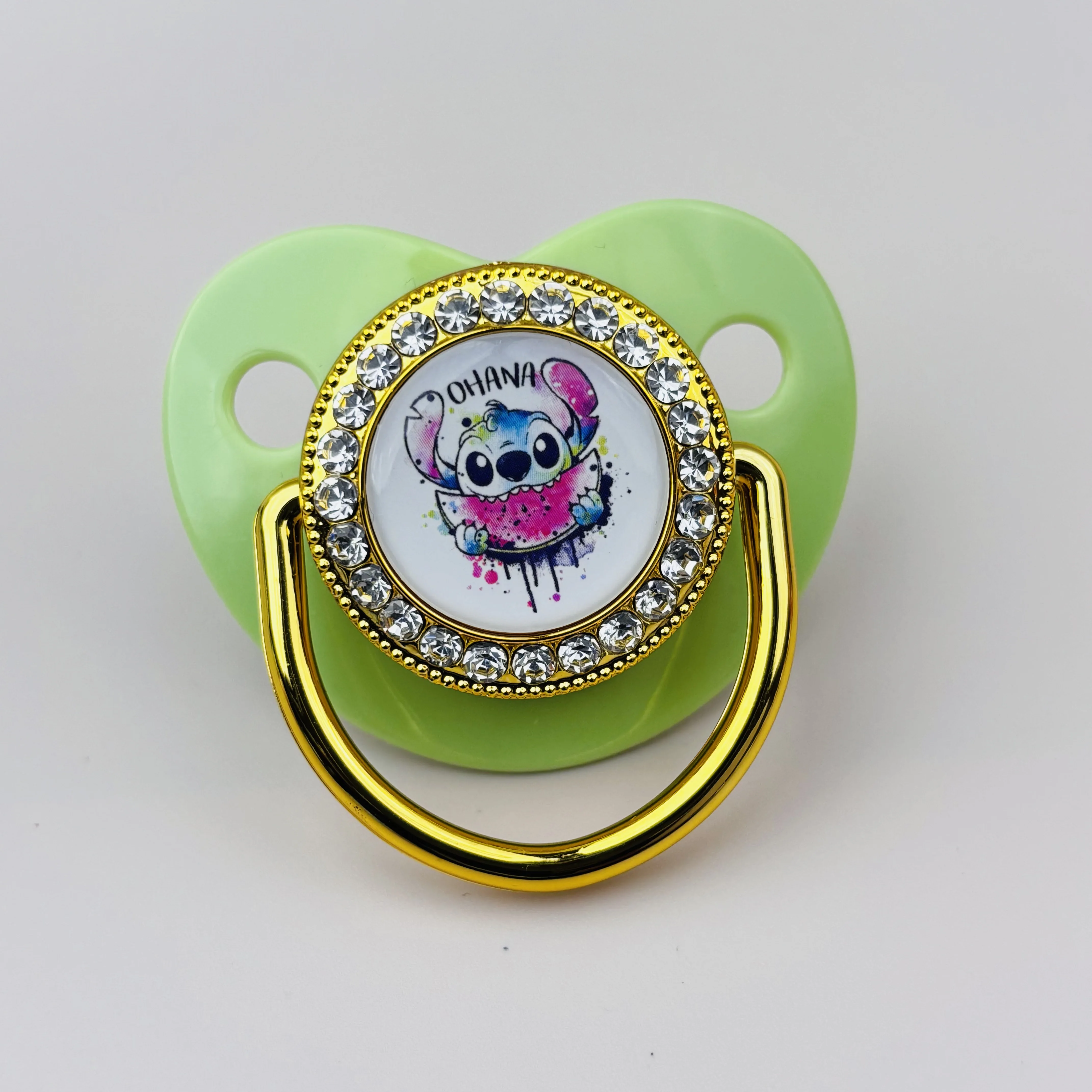 Baby Pacifier Bpa-free Newborn Teething Gel Soothing Mood Silicone Nipple