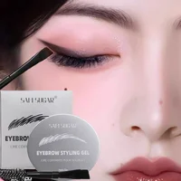 Multi-function Eyebrow Brush with Wild Eyebrows Cream Concealer Square Eye Brow Make Up Brushes for Women Eyebrow Shaping Gel 2