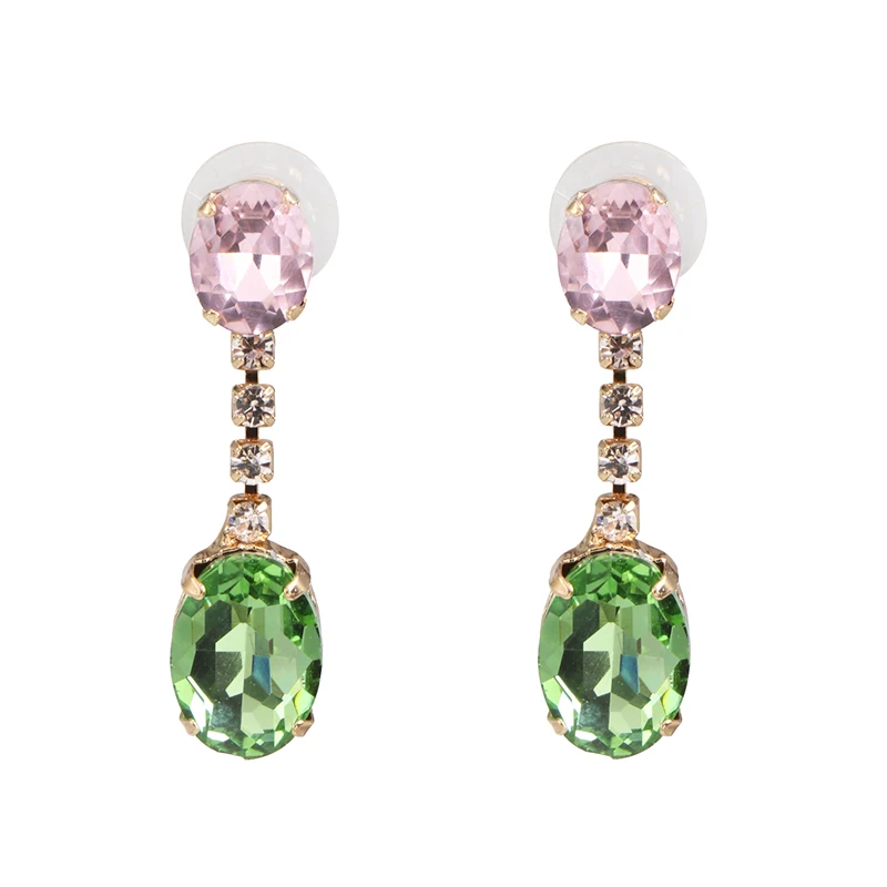 Crystal Dangle Earrings for Women Fashion Wedding Jewelry