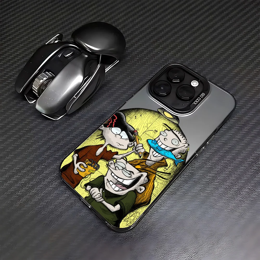 Cartoon E-Ed Edd N Eddy Anti-Fall Matte Back Phone Case
