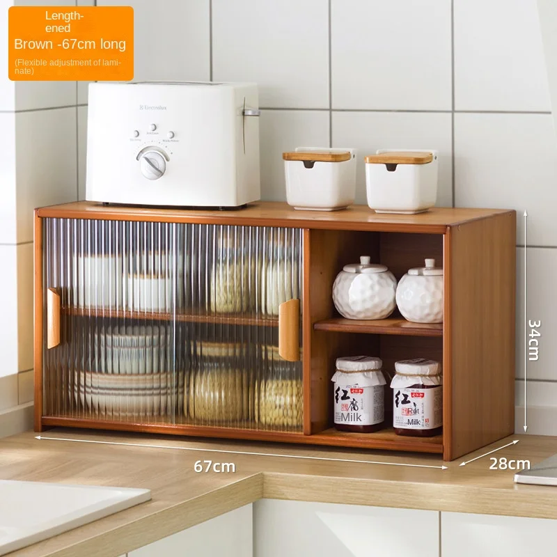 Scaffale Organizer In Bambù Naturale - Portaspezie A Più Livelli Per Dispensa, Armadio, Controsoffitto - Rack Multiuso Per Barattoli E Bottiglie