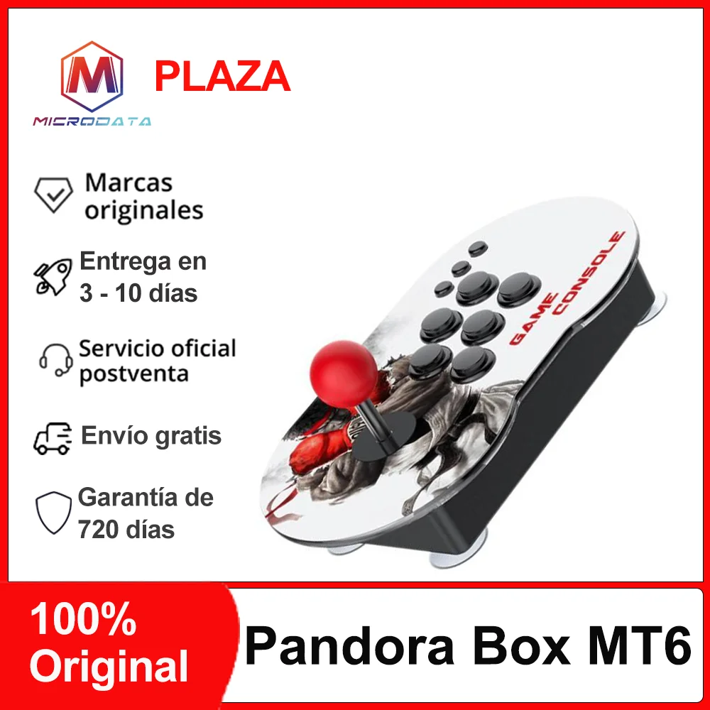 Pandora Box Mt6, Console Retrò Arcade Video Arcade Machine, Joystick Arcade, 15000 Giochi Più Verificati, Dual Host