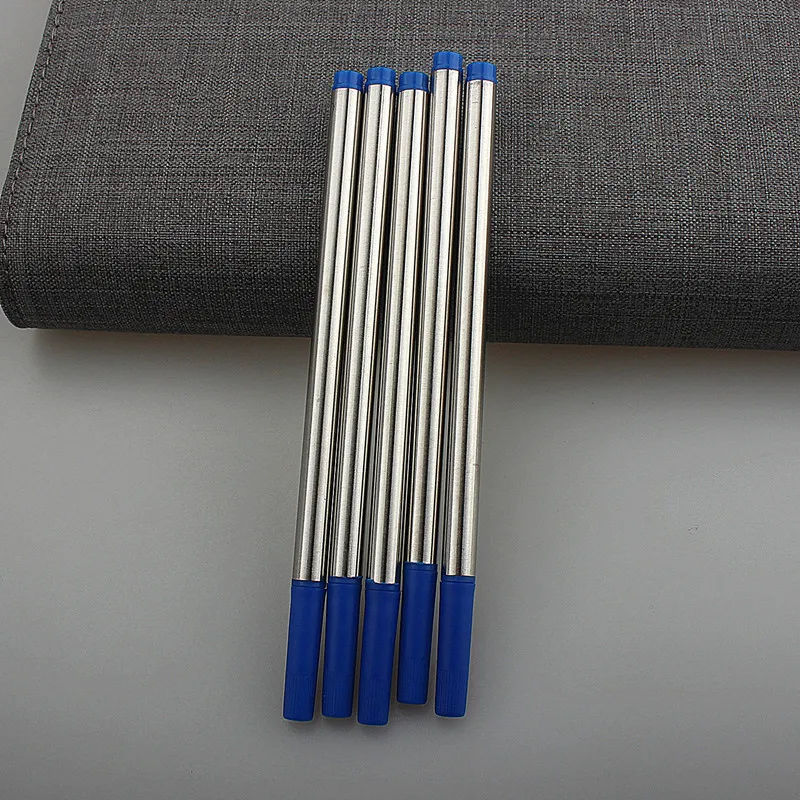 Hight Quality 5/10pc Blue Or Black Offer Special Roller Ball Pen Ink Refills Ballpoint Pen Refill Office School 5