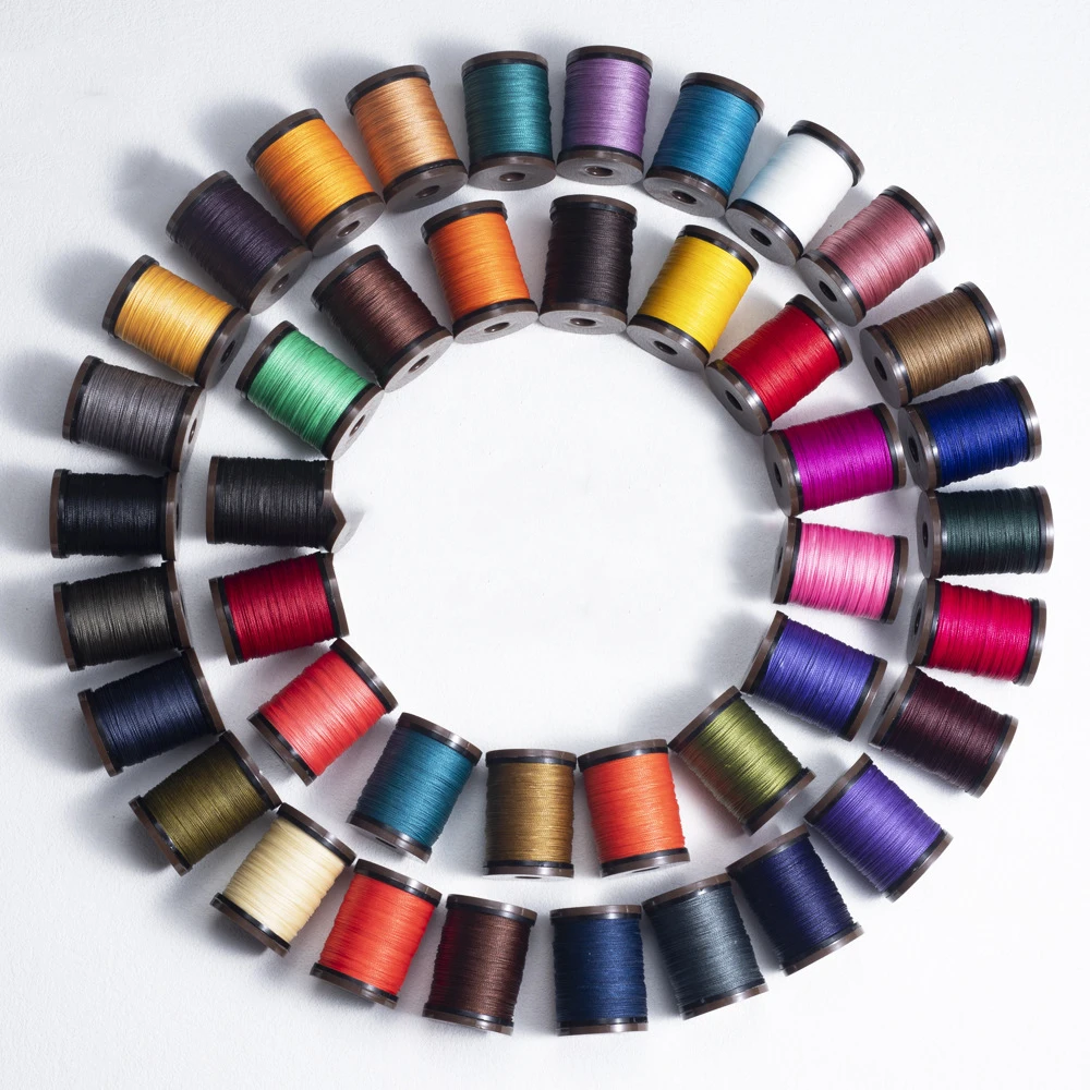 Filo Di Cera Rotondo Da 0.6Mm Filo Di Cera Per Cucire Artigianale In Pelle Fai Da Te Cucire Filo Di Riparazione Filo Di Poliestere Intrecciato A Mano 
