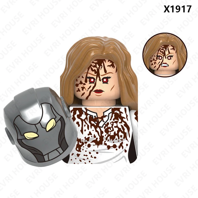 Superhero Strange Multiverse Action Figures Scarlet Witch Mordo Wong Mini Bricks Disney Building Blocks Toys for Children X1917