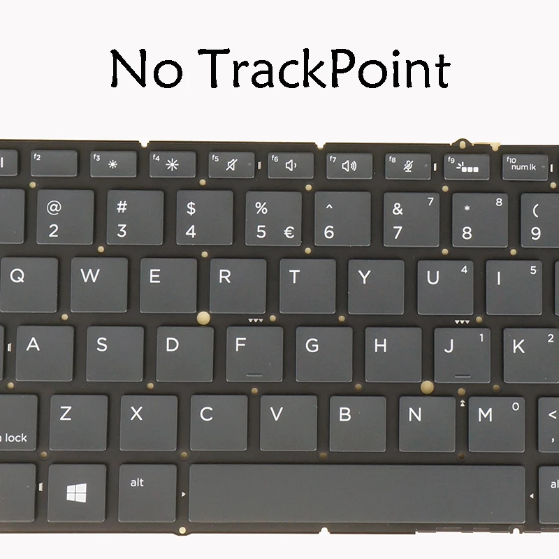 Teclado de Computador Eua Reino Unido Nórdico Dinamarquês Alemão para hp L40527- L56cardigan001 -031-b71-091 -081 -041 com Iluminação de Fundo - Imagem 4