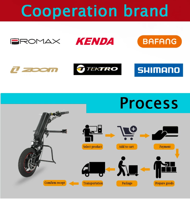 12" CNEBIKES electric wheelchair handcycle for disabled 36v 250w CNEBIKES handcycle wheelchair with lithium battery