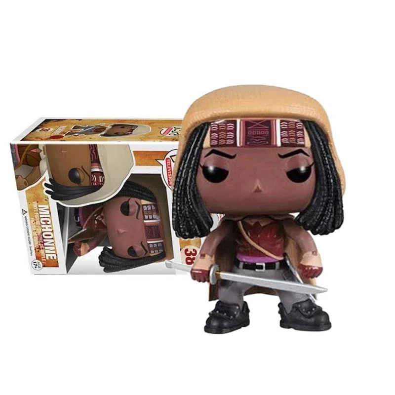 thumbnail image 4 of Funko Pop Walking Dead Rick 13 Michonne 38 Carl 97 Negan 390 Hersh Greene153 Daryl Dixon 1182 Figura de acción Colección de juguetes Regalos, 4 of 5