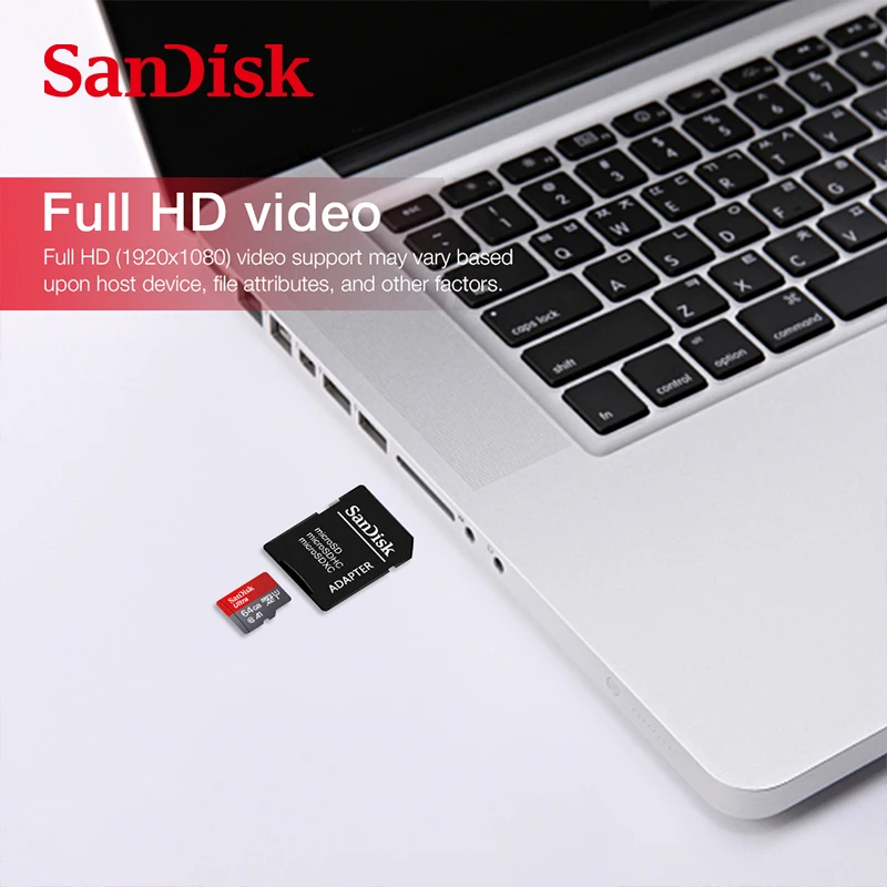 SanDisk 마이크로 tf sd 카드, 스마트폰용 메모리 카드, 클래스 10 TF 카드, 256GB, 32GB, 64GB, 128GB, A1 U1
