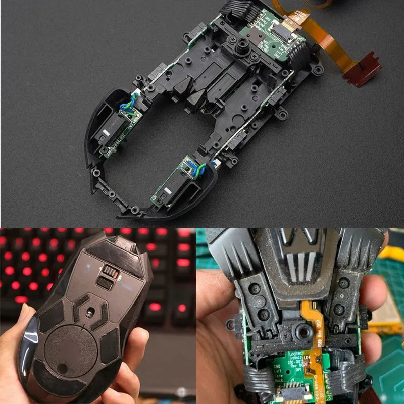 Compatible G900/G903 G903HERO wireless mouse dedicated motherboard side panel micro-motion wheel motherboard replacement parts