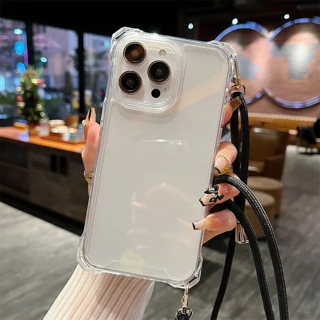 Iphone Phone Purse Holder Iphone 12 Case Transparent Heaye Cell