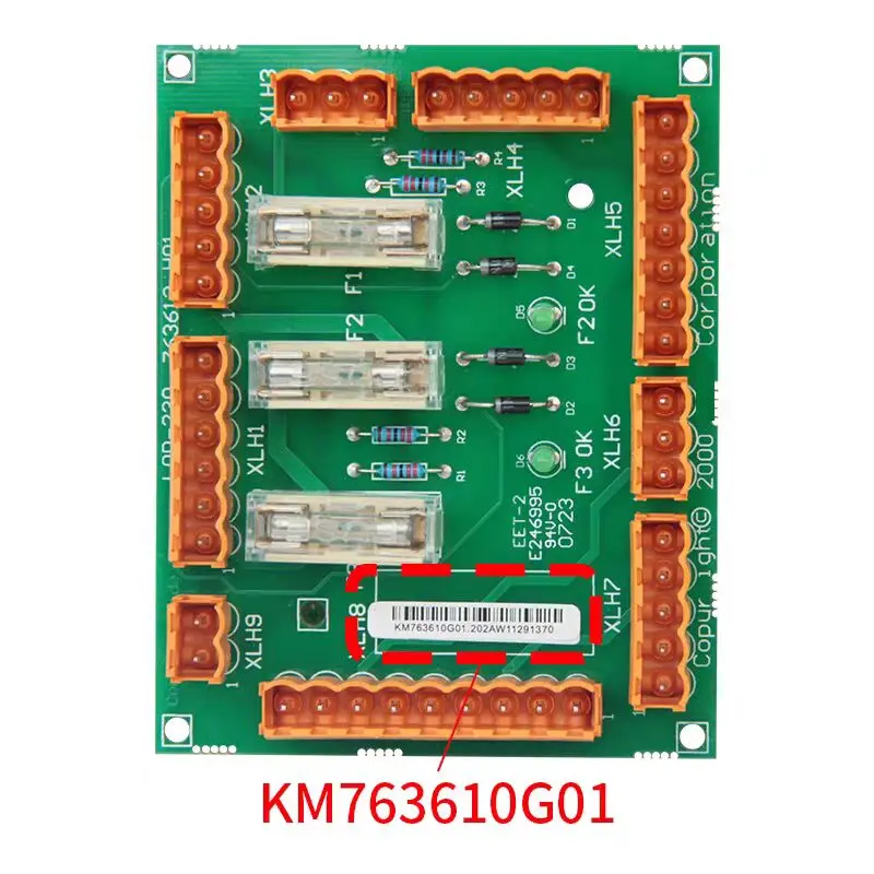 엘리베이터 부품 PCB KNE 엘리베이터 안전 회로 기판 KM763610G01 KM763610G02