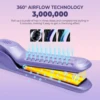 Airflow Styler 2 in 1 Hair Straightener and Curler Cool Air Ceramic Flat Iron Hair Straightening Curling Iron Styling Tools 2