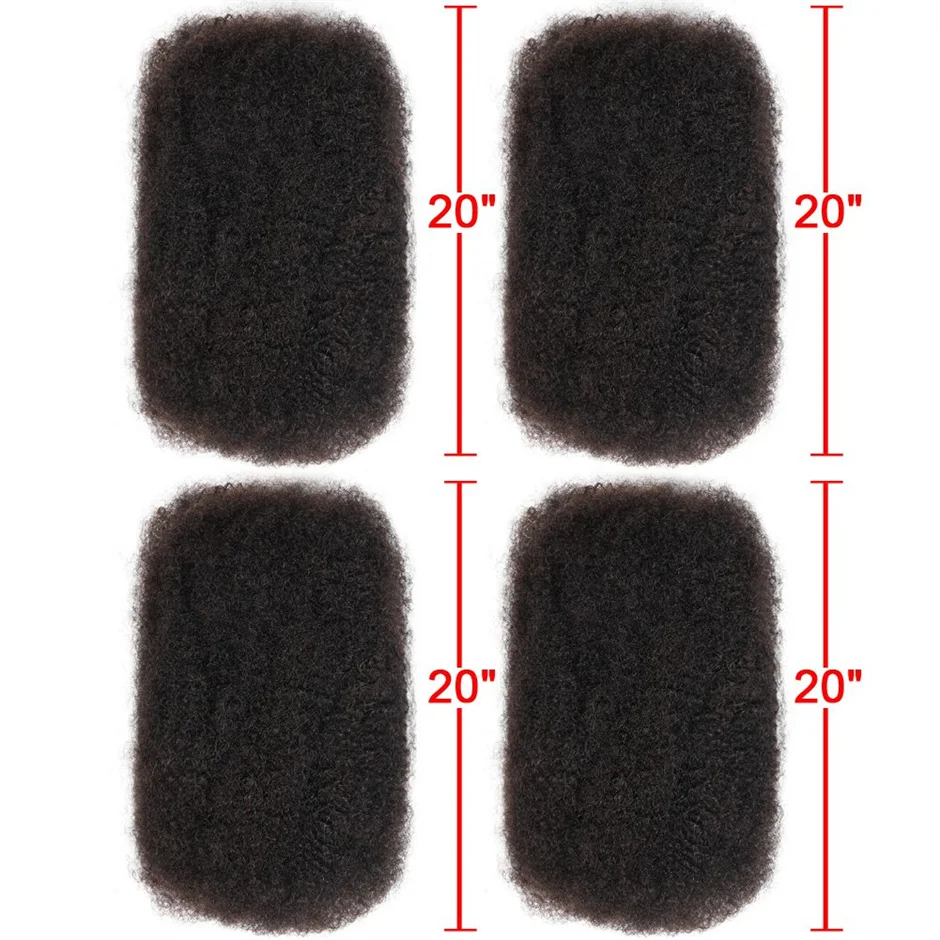 Brazilian Remy Hair Afro kinky Curly Bulk Human Hair For Braiding 1 Bundle 50g/pc Natural Color Braids Hair No Weft 2