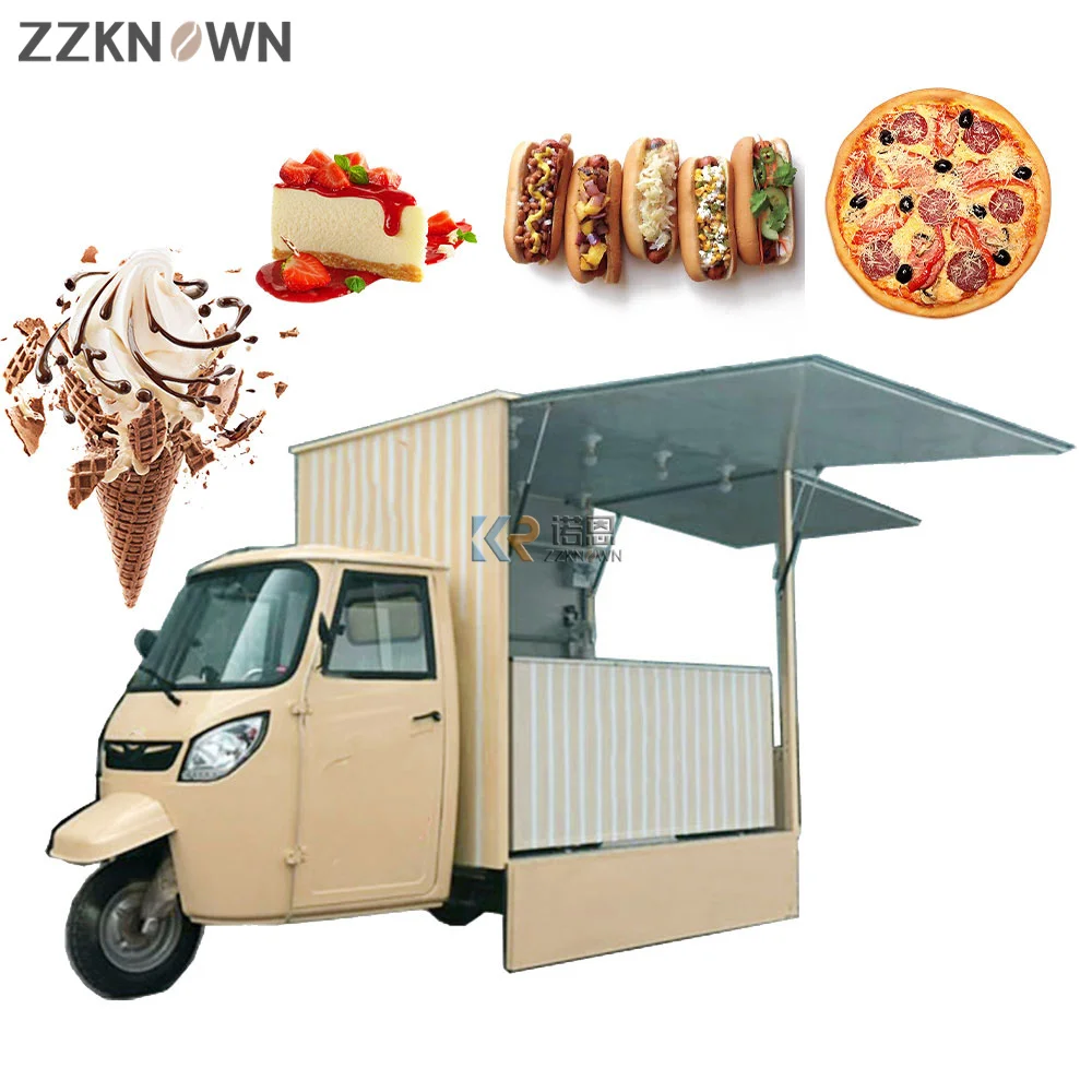 Classico Vintage Ape Mobile Coffee And Food Truck Piaggio Tuk Tuk Food Cart Triciclo