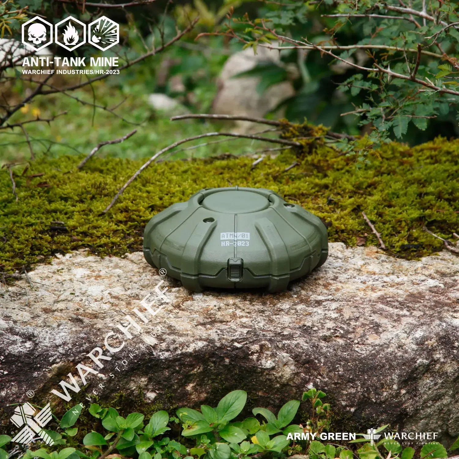 Tactical Mosquito Repellent Incense Box - Military Style Fireproof Design for Home & Outdoor Camping