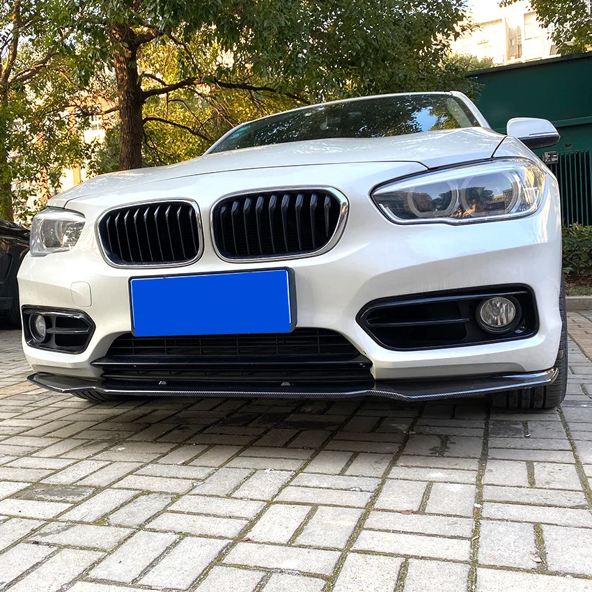 BMW 1 시리즈 F20 F21 116i 118i 120i 2015-2019 프론트 범퍼 립 스포일러 스플리터 턱 가드 프로텍터 튜닝 바디 키트 장식