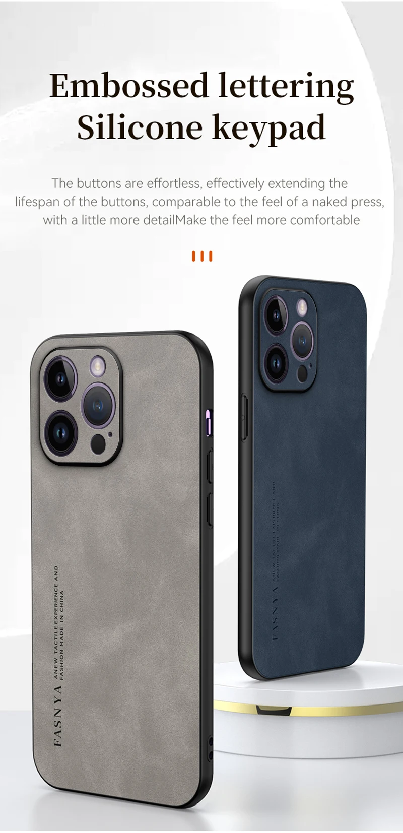 Vintag Lathr Soft Phon Cas für iPhon 14 13 12 11 Pro Max Mini X XR XS max 7 8 Plus SE Shpskin Txtur Covr_voghion.com