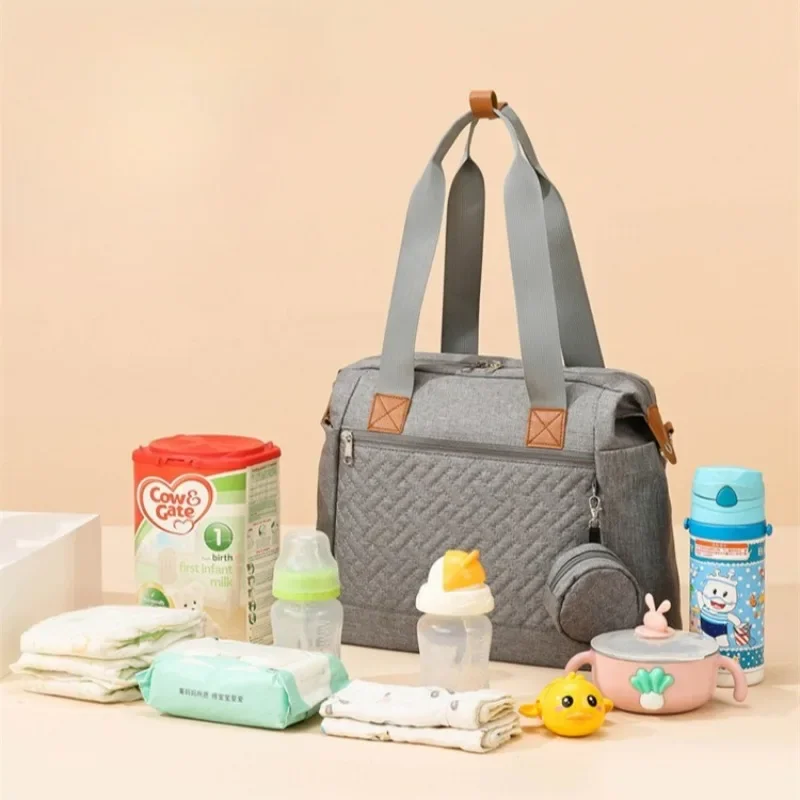 New Style Waterproof Multifunctional Maternity Mother Baby Stroller Bags Gifts Diaper Bags Large Capacity Messenger Travel Bag