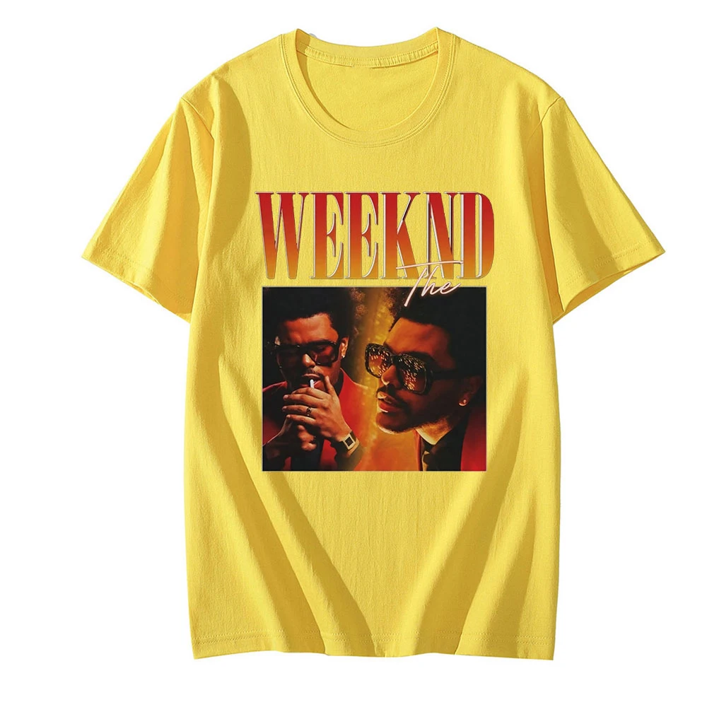 The Weeknd T-Shirts Rapper Trap Streetwear Men Women 5