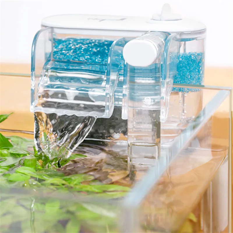 

Fish tank filter small circulation pump three in one water purification waterfall oxygenation silent household wall-mounted