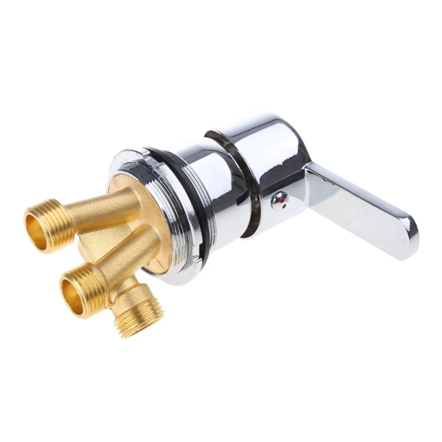 Unique Brass Water Mixers Valves Bathtub Conveniently Control Water 1/2" Faucets Switches Faucets Control Valves Home 4