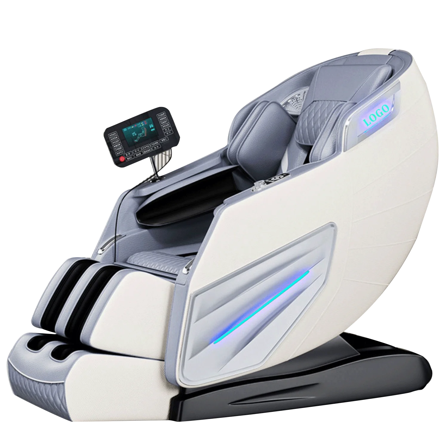 3  Year Warranty UKLife 4D SL-Track Full Body Air Bag Zero Gravity  Luxury Electric Massager Chairs For Office  Massage Sofa 6