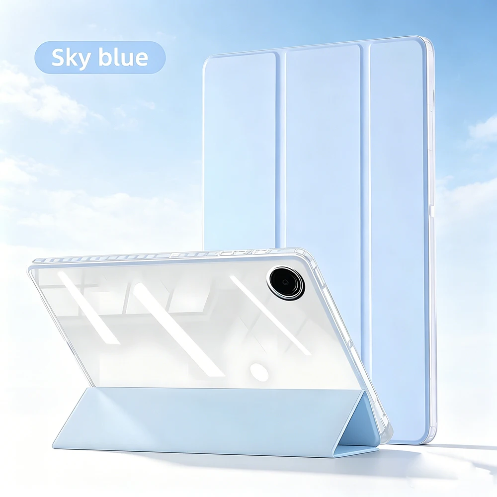 Flip Smart Cover with Transparent Back Shell and Auto Wake/Sleep