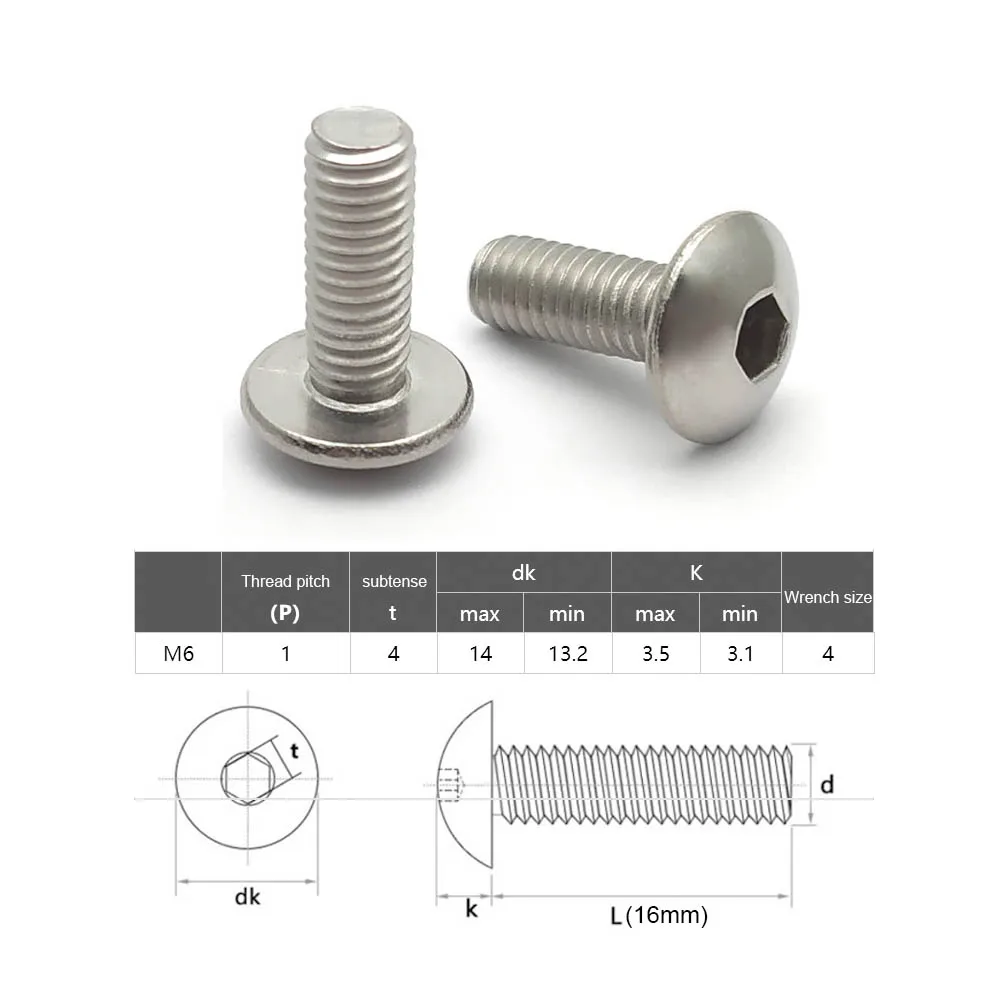 10 Set Plastic Cover Silver Stainless Steel Screw Bolt and U Type Clips with Nut M6 6mm M5 5mm for Motorcycle Scooter ATV Moped - Image 3