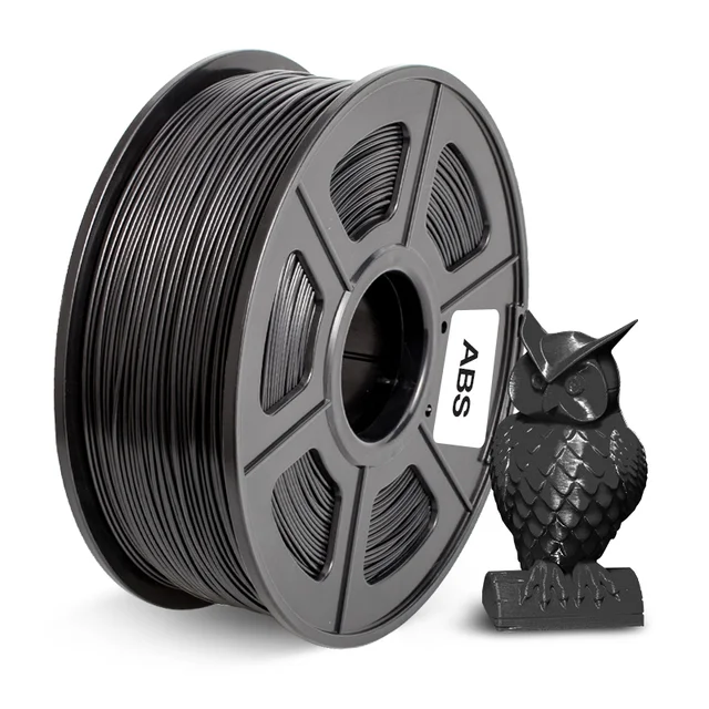PETG 1.75 mm Filament PETG PLA PLUS SILK ABS 3D Printer Filament 3D Printing Materials Good Toughness ABS-Black