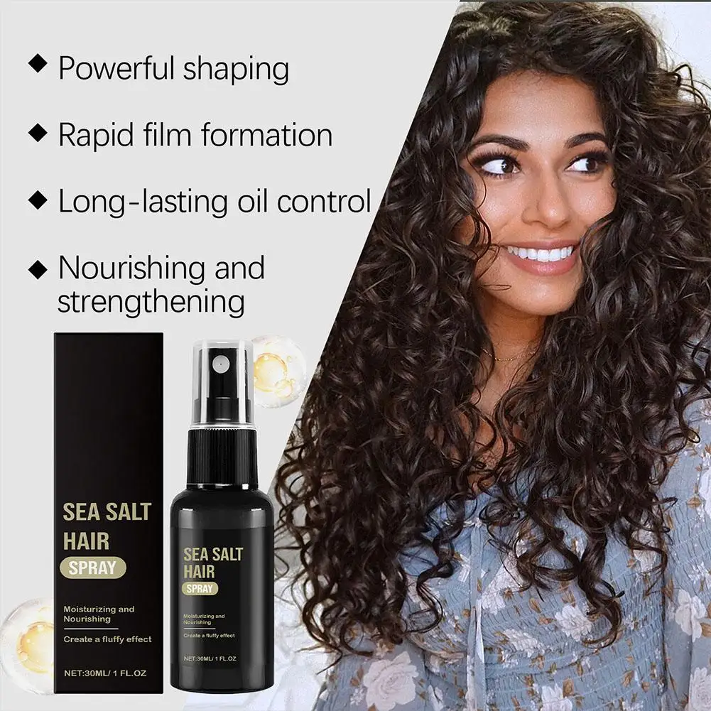 2PCs Sea Salt Hair Spray For Men Women, Fluffy Hair Styling Spray Beach Wave & Volumizing Texturing For Increased Volume