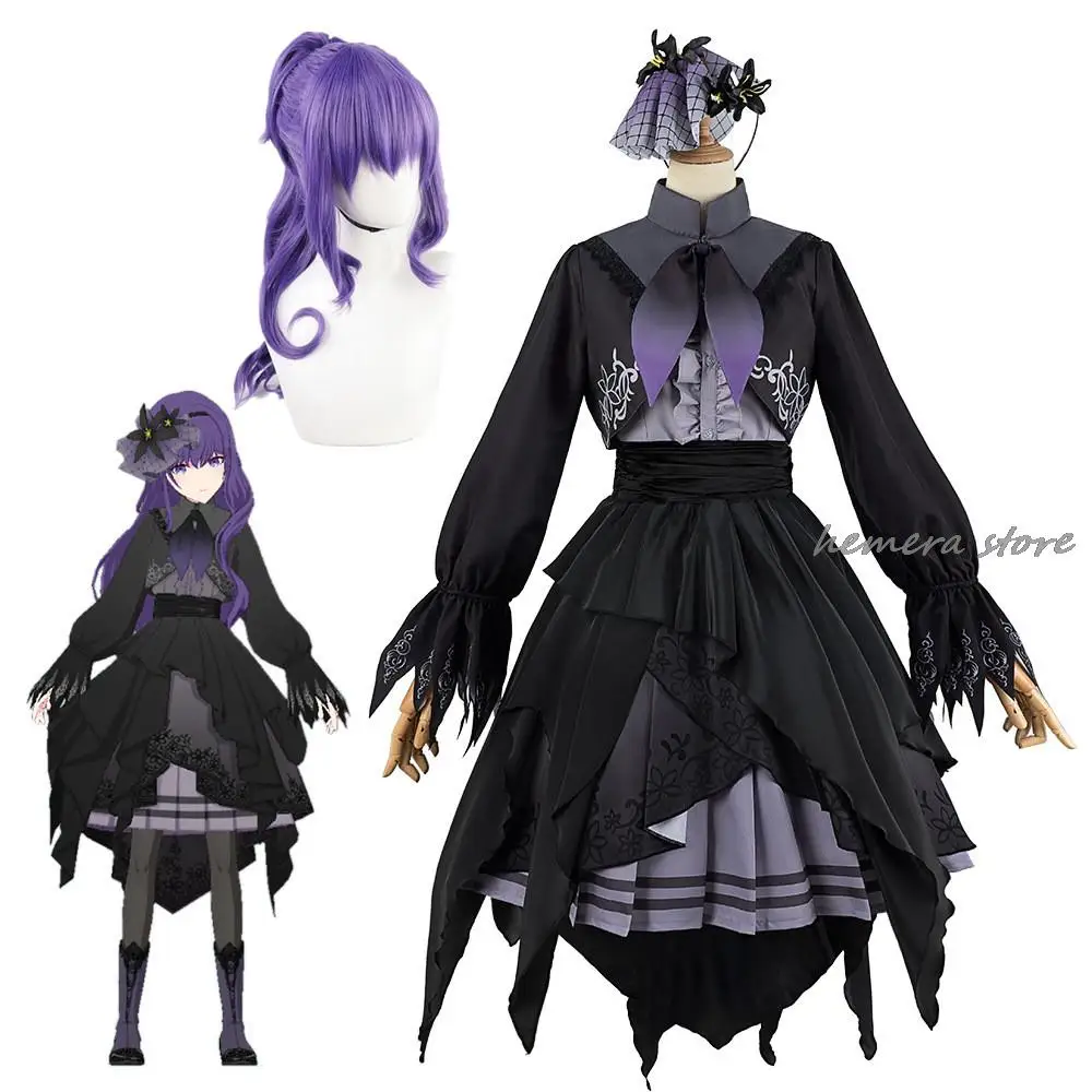 

Project Sekai Colorful Stage Asahina Mafuyu Lolita Cosplay Costume Halloween outfits PJSK Party Outfit Women Dress