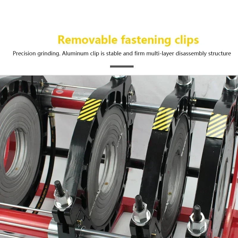 Hot Melt Butt Welding Machine pe pipe manual butt welding machine plastic pipe welding machine 6