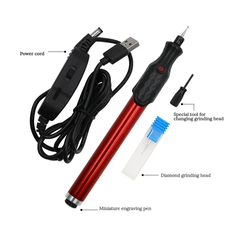 Electric Engraving Pen Kit for jewelry making tools electric engraving pen